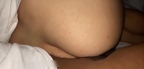  My home boy girlfriend dozed off  in the middle of us